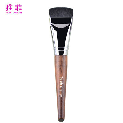 خرید TOUCH UP 02 برس پایه ی موهای مصنوعی مس حرفه ای برس صورت صاف تولید آنلاین