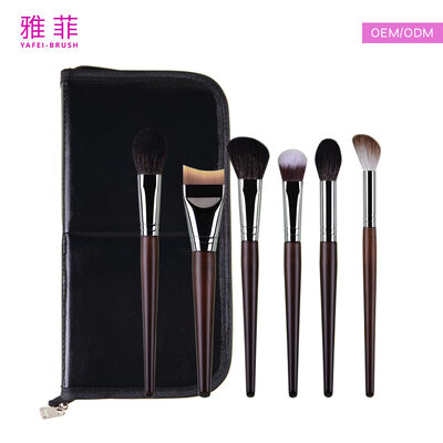 خرید مجموعه ی برش های آرایش زبان متوسط شکل کلاسیکی برش مخلوط کننده موهای سابل ایده آل برای هنرمندان حرفه ای آرایش و سالن های زیباییY18 تولید آنلاین