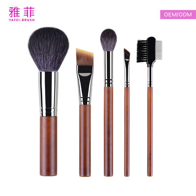 خرید برش آرایش SET زبان متوسط شکل کلاسیکی SABLE مو مخلوط برش ایده آل برای هنرمندان حرفه ای آرایش و سالن زیبایی20 تولید آنلاین