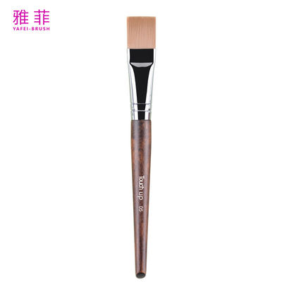 TOUCH UP 05 High-End Ultra Fine Thin Flat Liquid Foundation Brush Hair Synthetic Copper تولید کننده OEM و ODM